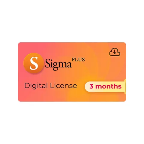 Sigma Plus Digital License